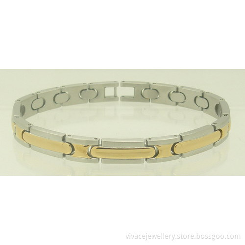 Stainless Steel Bracelet with Far Infrared (SB-826L)